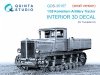 Quinta Studio QDS-35157 Komintern Artillery Tractor 3D-Printed & coloured Interior on decal paper (Trumpeter) (Small version) 1/35